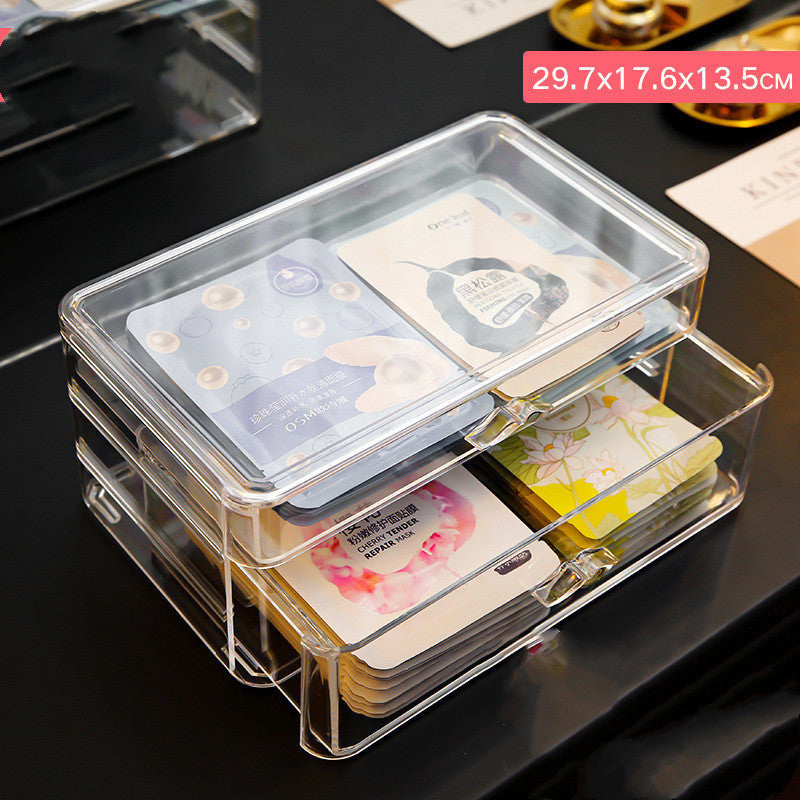 Cosmetic storage box dustproof storage box