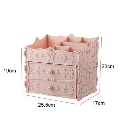 Storage box cosmetic box rack