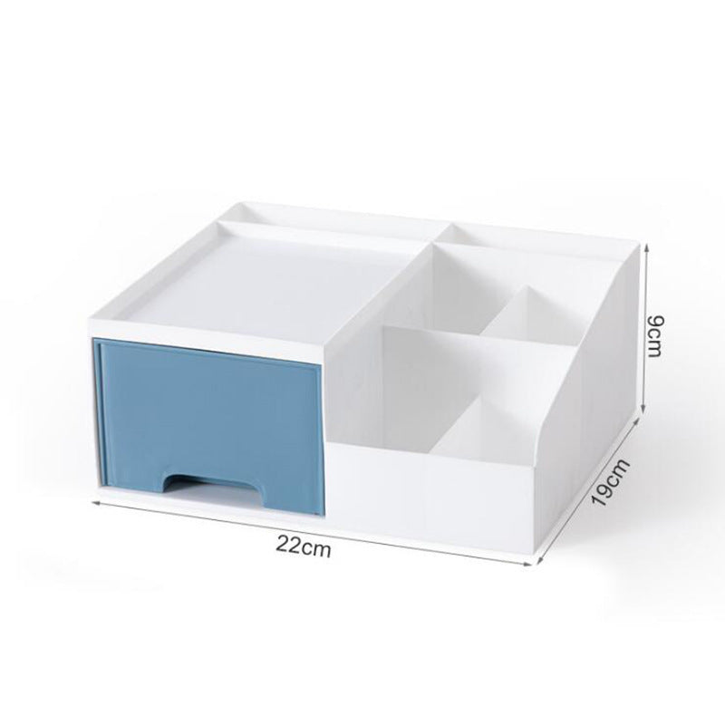 Cosmetic storage box rack