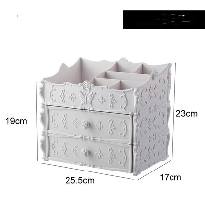 Storage box cosmetic box rack
