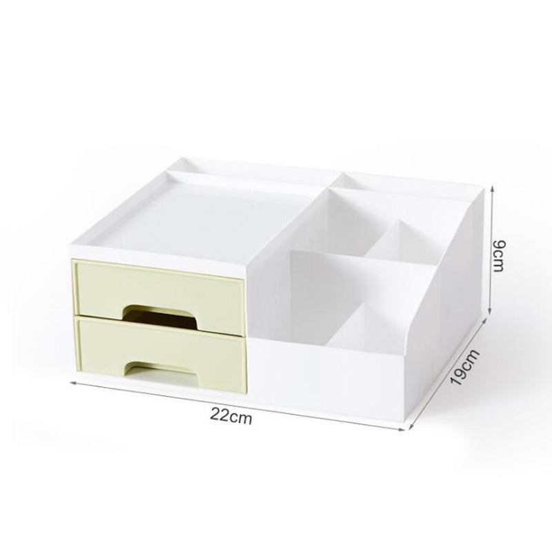 Cosmetic storage box rack