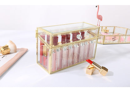 Lipstick cosmetic storage box