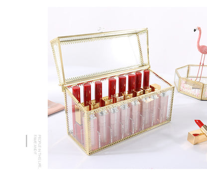 Lipstick cosmetic storage box