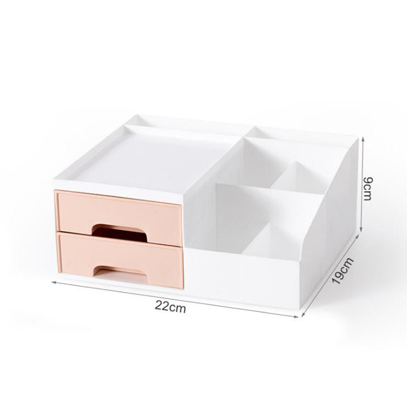 Cosmetic storage box rack