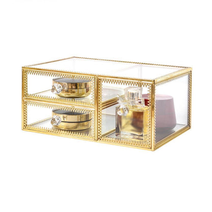 Cosmetic drawer storage box