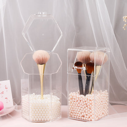 Square Pearl Cosmetic Box