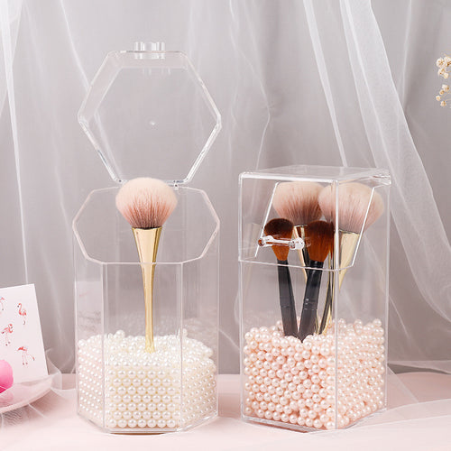 Square Pearl Cosmetic Box