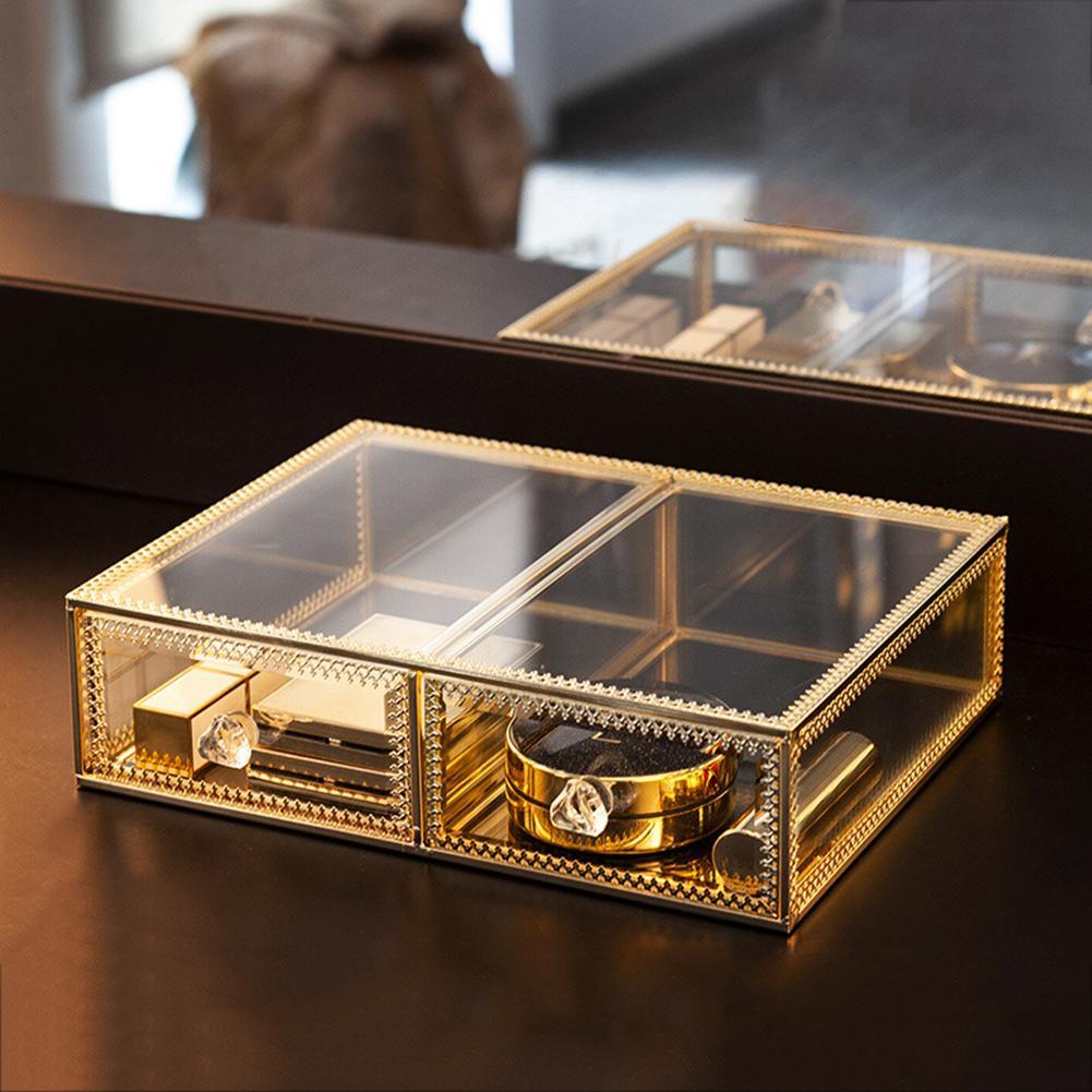 Cosmetic drawer storage box