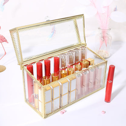 Lipstick cosmetic storage box