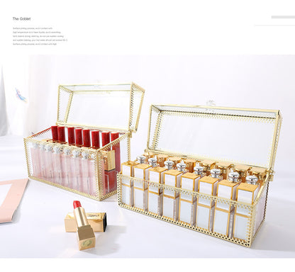 Lipstick cosmetic storage box