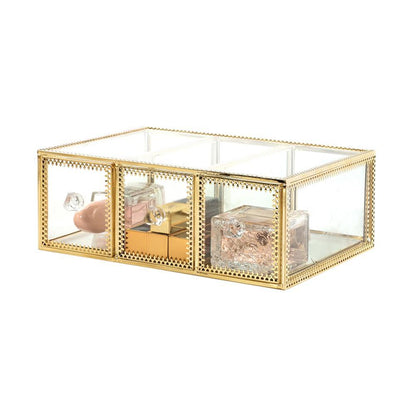 Cosmetic drawer storage box