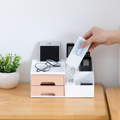 Cosmetic storage box rack