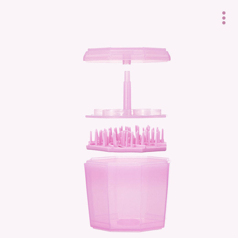 Cosmetic Brush Cleaning Integrated Box